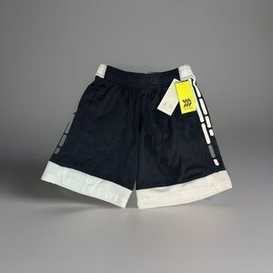 All In Motion Boys Moisture Wick B/W Basketball Court Shorts Size S (6/7) New!